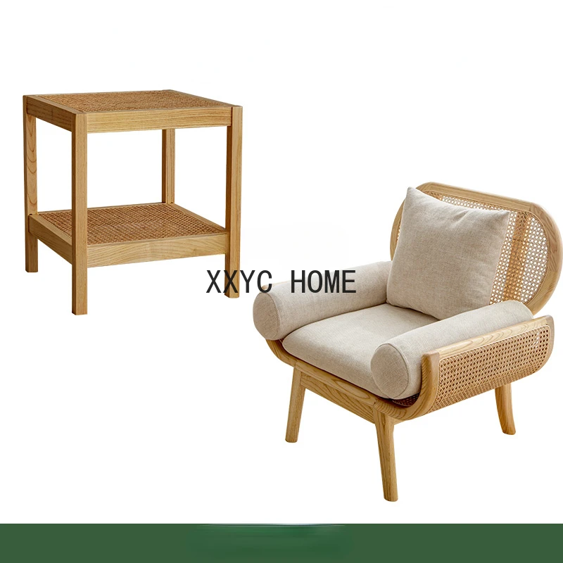 Тканевый диван из ротанга, диван для маленькой квартиры, односпальная кровать и завтрак, диван из массива дерева 
Тканевый диван из ротанга, диван для маленькой квартиры, односпальная кровать и завтрак, диван из массива дерева