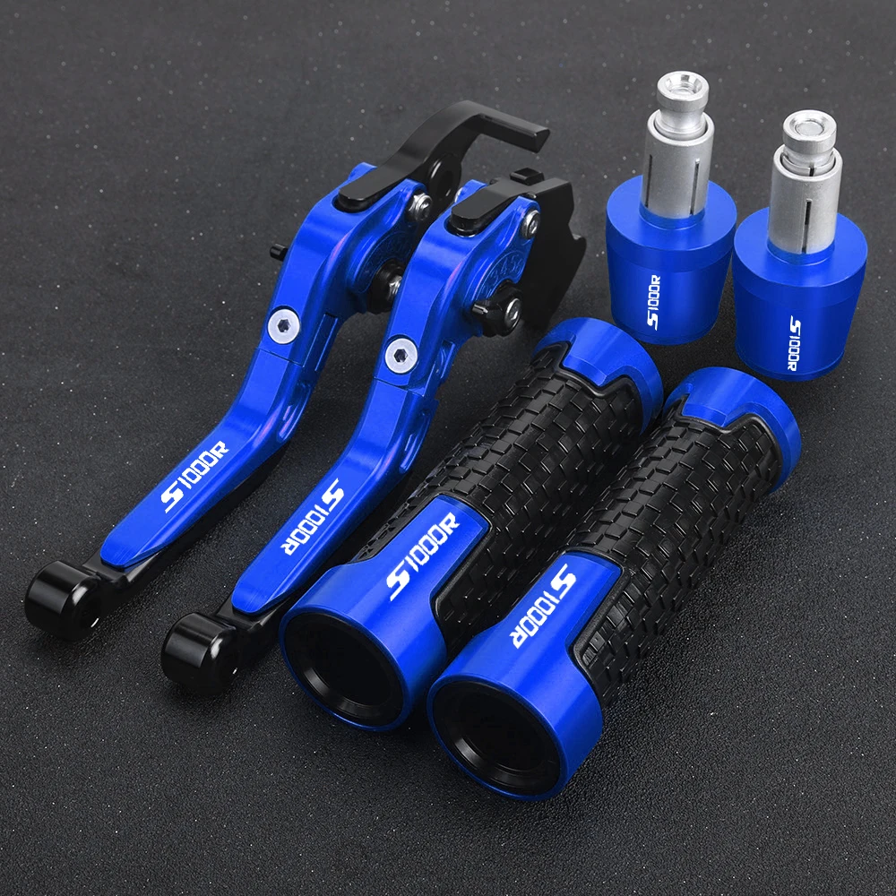 

For BMW S1000R S 1000 R S 1000R Wandw 2014 Motorcycle Adjustable Brake Clutch Levers Handlebar Handle Bar Ends Grips Caps Parts