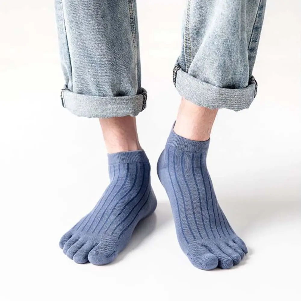 Simple Soft Striped Women Short Tube Socks Cotton Men Socks Sport Hosiery Split Toe Socks Five-Finger Socks
Simple Soft Striped Women Short Tube Socks Cotton Men Socks Sport Hosiery Split Toe Socks Five-Finger Socks