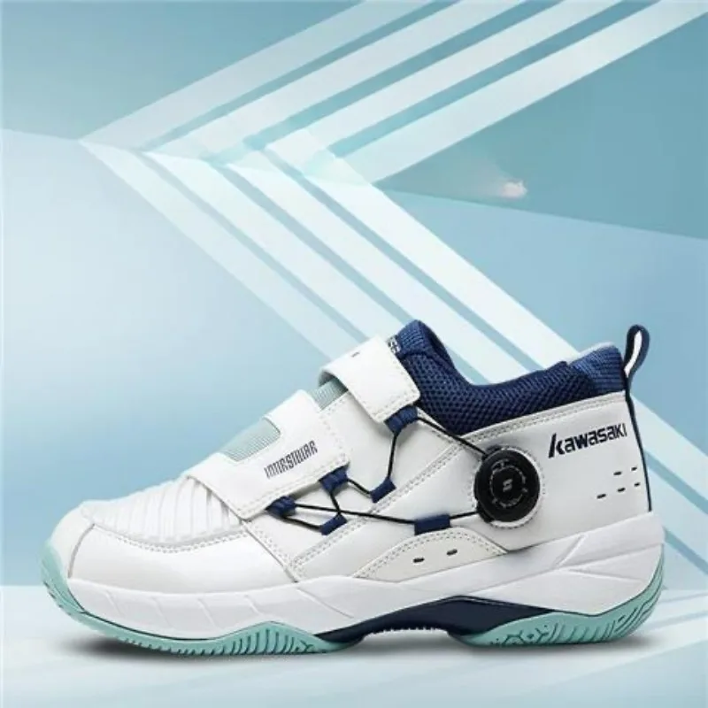 

Original Badminton Shoes Mens And Womens Anti Slip Indoor Court Shoes Unisex Quick Lacing Badminton Training Couples Size 35-45