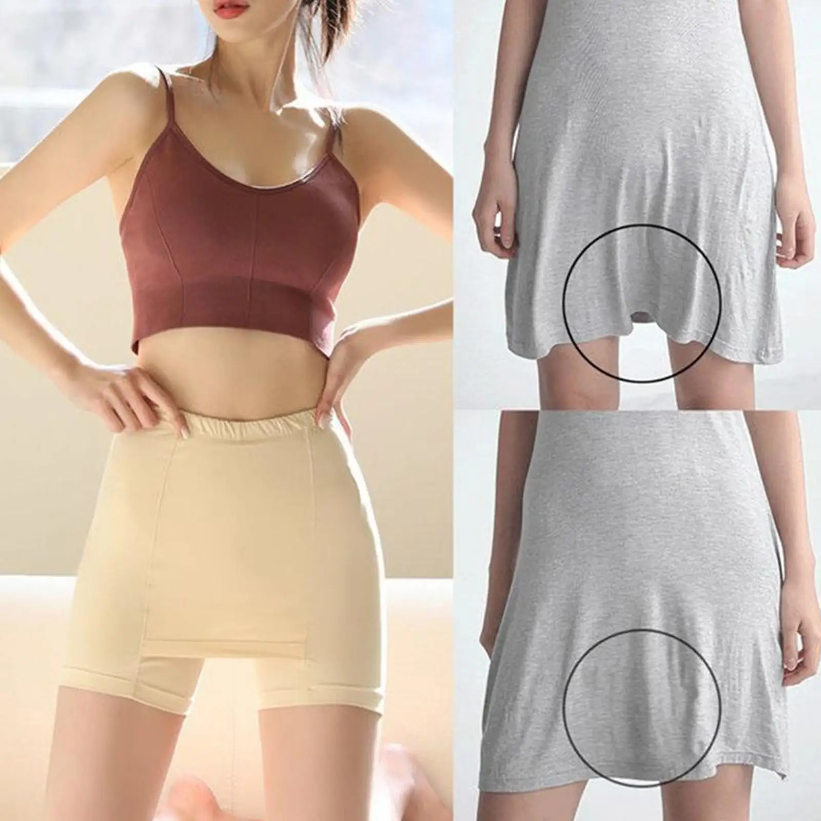2022 New High Waist Safety Pants Boxer Women Thin Sliming Fit Women's Summer Shorts Double Layer Seamless Skirt Shorts
2022 New High Waist Safety Pants Boxer Women Thin Sliming Fit Women's Summer Shorts Double Layer Seamless Skirt Shorts