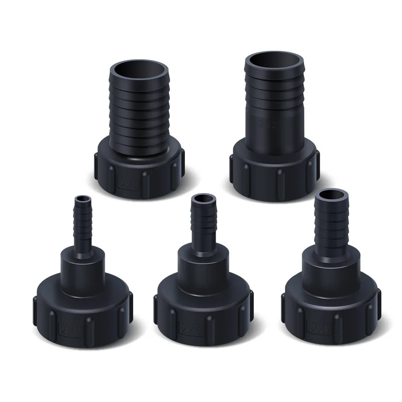1/2" 3/4" 1" 2 inch Thread IBC Tank Adapter thicken plastic Tap Connector Water Tank Fitting For Home Garden Water Connectors
1/2" 3/4" 1" 2 inch Thread IBC Tank Adapter thicken plastic Tap Connector Water Tank Fitting For Home Garden Water Connectors