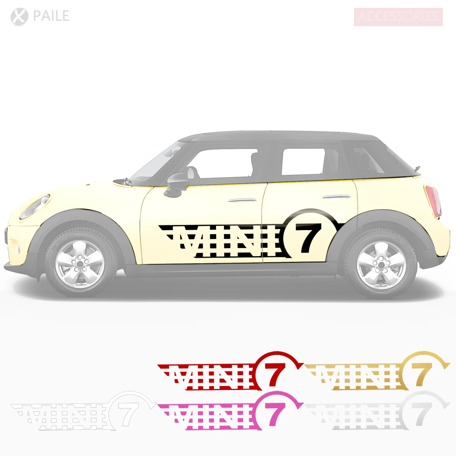 2pcs Sticker Doors Stripes Vinyl Decal Graphics Customize For Universal, MINI cooper R50 R53 R55 R56 R57 R59 R60 F54 F55 F56 F60
2pcs Sticker Doors Stripes Vinyl Decal Graphics Customize For Universal, MINI cooper R50 R53 R55 R56 R57 R59 R60 F54 F55 F56 F60