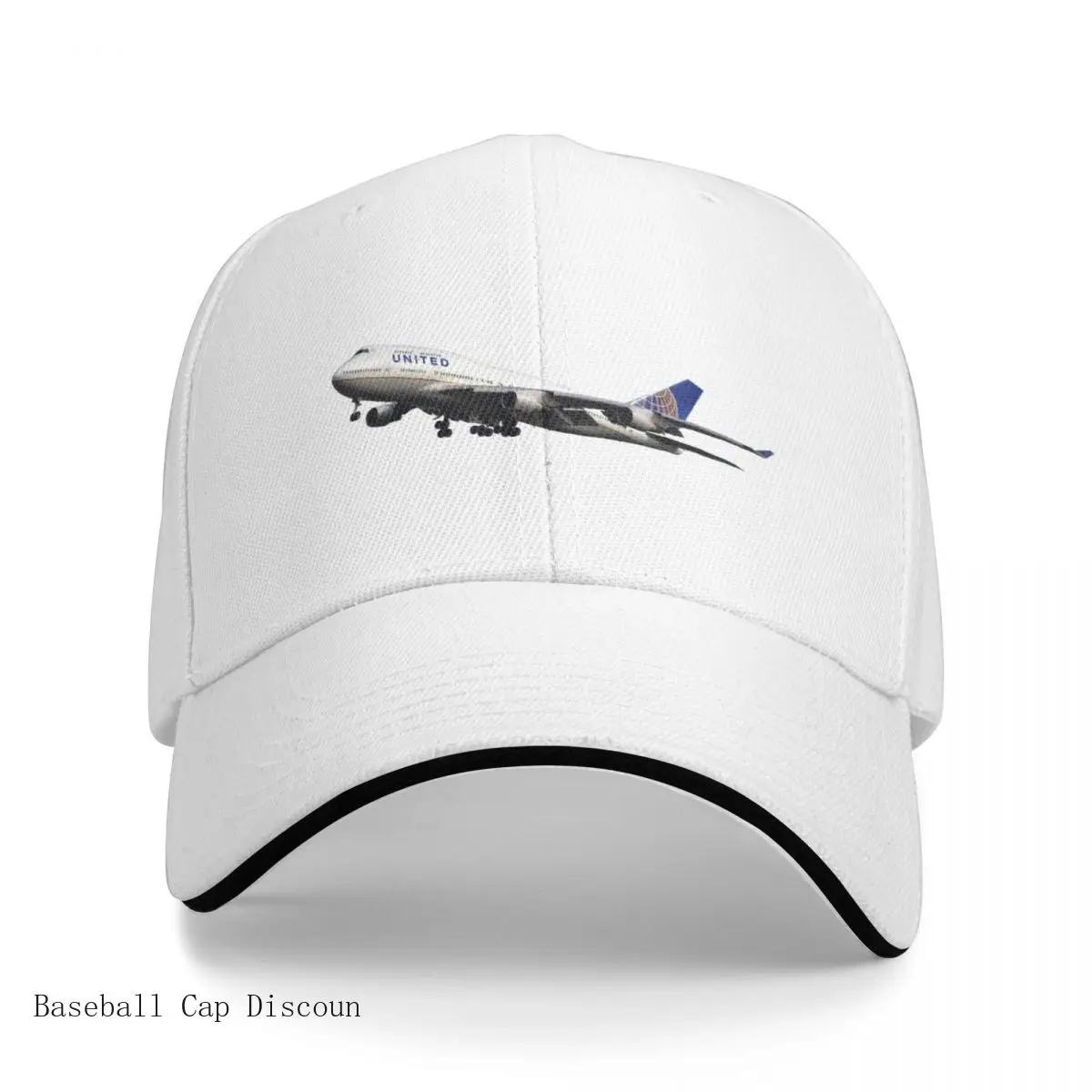 

New Boeing 747 United Cap Baseball Cap Bobble hat Golf wear Sun cap trucker hats for men Women's