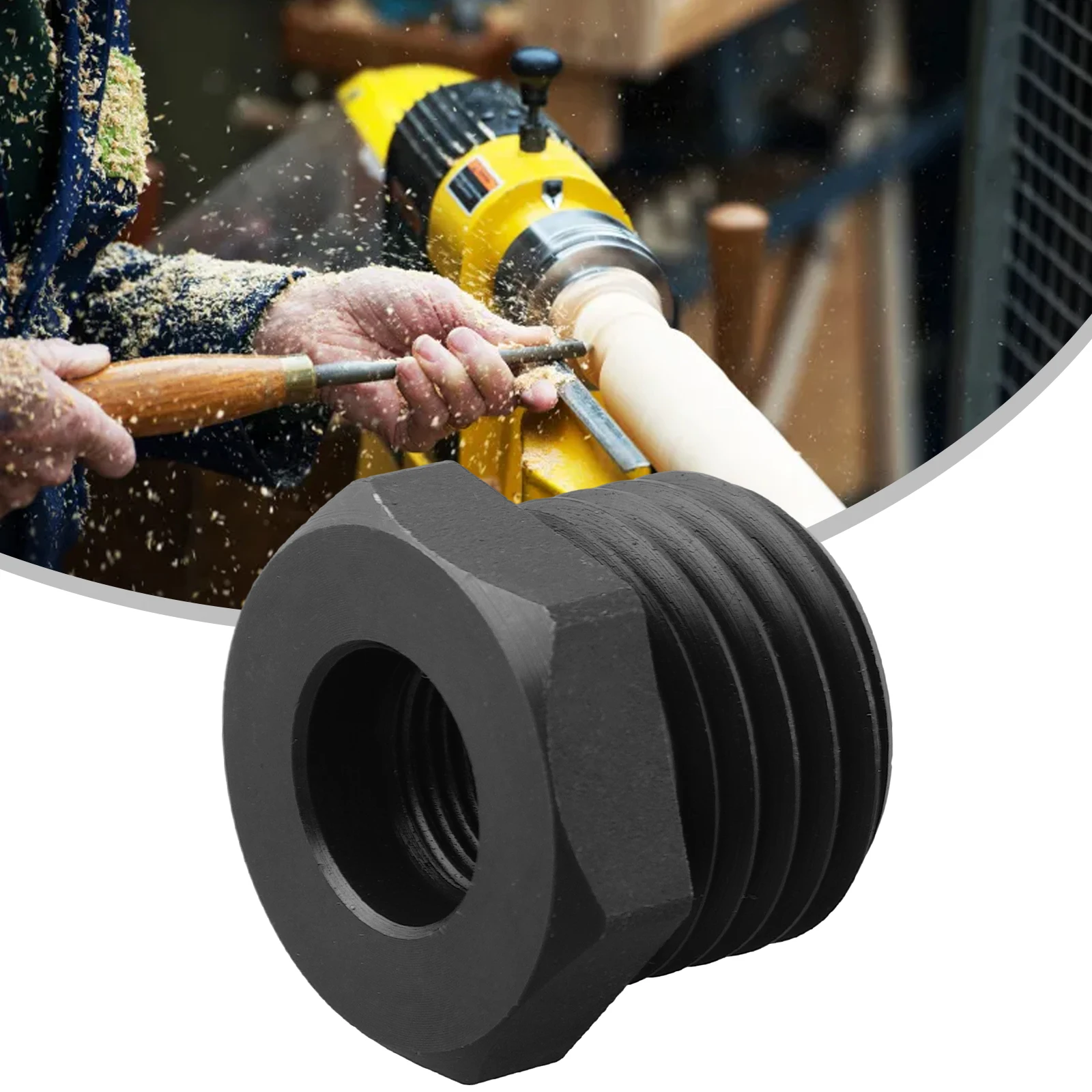 Lathe Headstock Spindle Adapter Thread Spindle Adapter Chuck Insert Wood Turning 33x3.5mm To 18x1.5mm Woodworking Tool
Lathe Headstock Spindle Adapter Thread Spindle Adapter Chuck Insert Wood Turning 33x3.5mm To 18x1.5mm Woodworking Tool