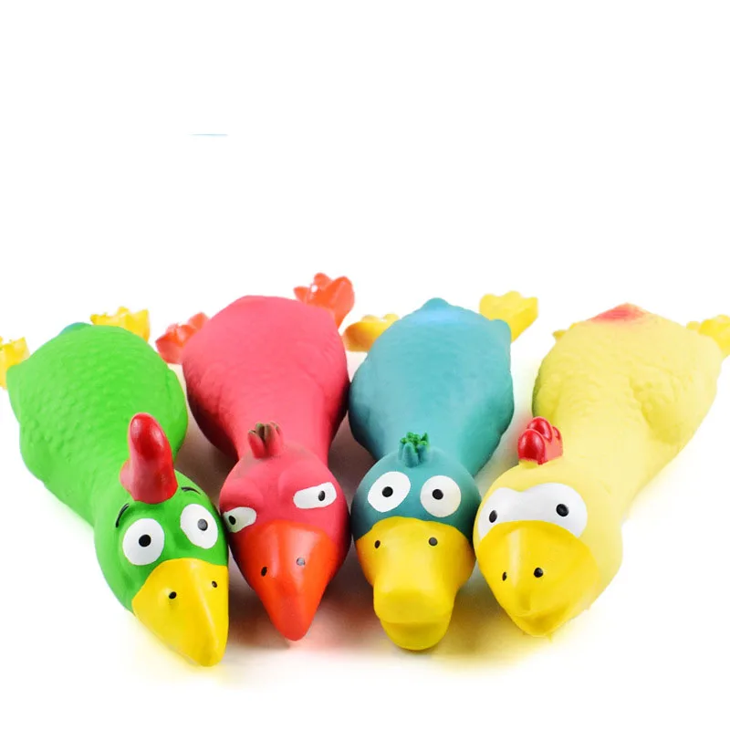Cute Latex Chicken Shape Pet Squeak Toys Dog Cat Puppy Chew Sound Toys Simulation Screaming Chicken Creative Dog Accessories
Cute Latex Chicken Shape Pet Squeak Toys Dog Cat Puppy Chew Sound Toys Simulation Screaming Chicken Creative Dog Accessories