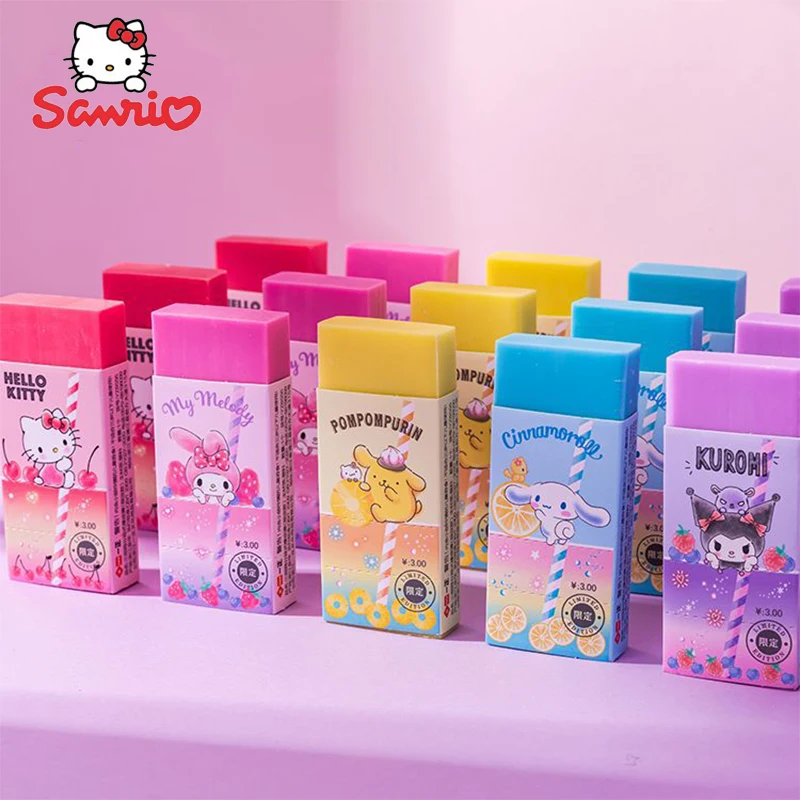 Sanrio Hello Kitty My Melody Cinnamoroll Kuromi Eraser Elementary School Students Cartoon Eraser Children Eraser
Sanrio Hello Kitty My Melody Cinnamoroll Kuromi Eraser Elementary School Students Cartoon Eraser Children Eraser