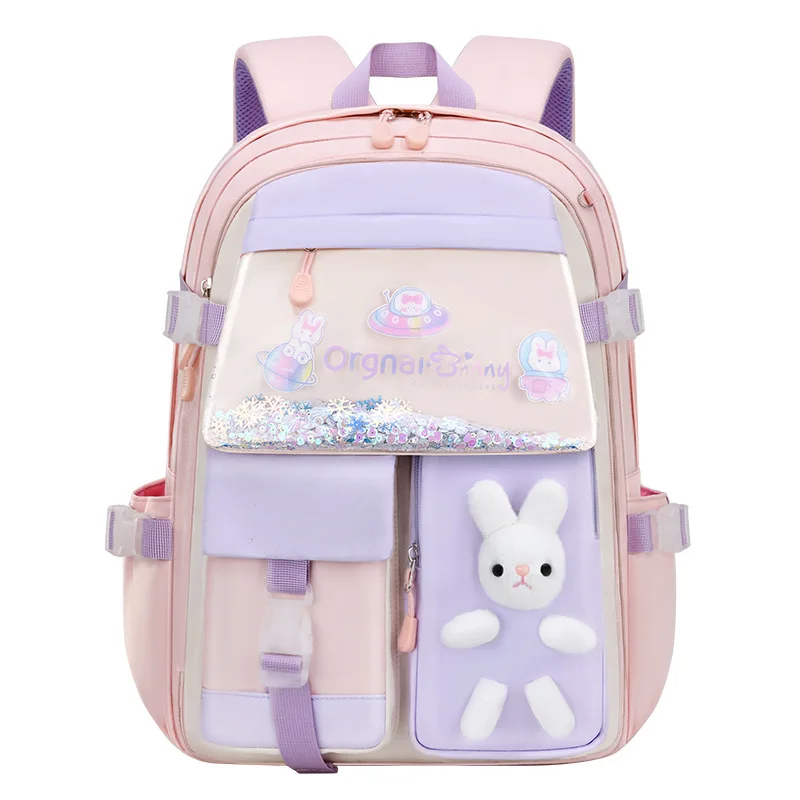 Cute Backpack Waterproof Multi-Pocket School Backpack for Student Girls Kawaii Book Pack 
Cute Backpack Waterproof Multi-Pocket School Backpack for Student Girls Kawaii Book Pack