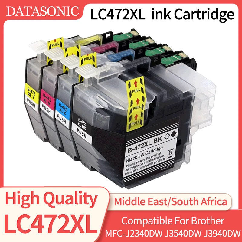 4 цвета LC472 LC472XL чернильный картридж, совместимый с Brother MFC-J2340DW MFC-J3540DW, цвет чернильного картриджа принтера
4 цвета LC472 LC472XL чернильный картридж, совместимый с Brother MFC-J2340DW MFC-J3540DW, цвет чернильного картриджа принтера