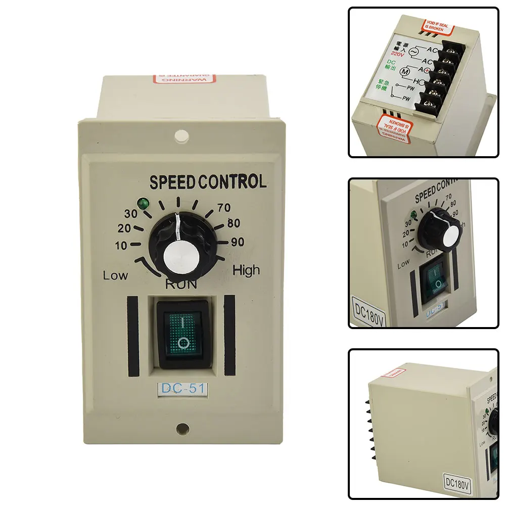 DC Motor Speed Controller AC Input 220V DC Output 180V with Constant Torque Performance and Adjustable Voltage
DC Motor Speed Controller AC Input 220V DC Output 180V with Constant Torque Performance and Adjustable Voltage