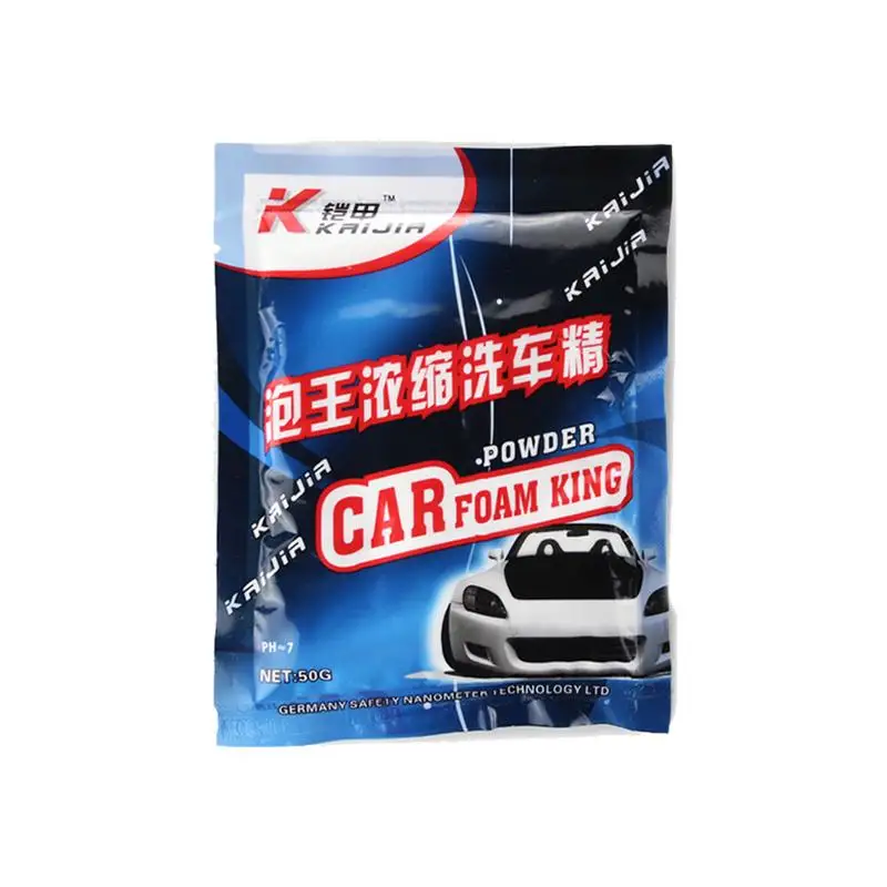 Foaming Car Wash Soap Car Cleaning Supplies Deep Cleaning Concentrated Detergent 1.8 Oz Cleaner Powder Car And Truck Wash Auto
Foaming Car Wash Soap Car Cleaning Supplies Deep Cleaning Concentrated Detergent 1.8 Oz Cleaner Powder Car And Truck Wash Auto