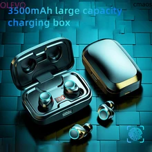 TWS Bluetooth 5.0 Earphones 3500mAh Charging Box Wireless Headphone 9D Stereo Sports Waterproof Earbuds Headsets With Microphone
TWS Bluetooth 5.0 Earphones 3500mAh Charging Box Wireless Headphone 9D Stereo Sports Waterproof Earbuds Headsets With Microphone
