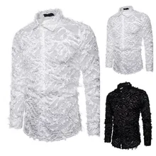 Hot Sale Men's Shirt Handmade Three-dimensional Feather Fabric Characteristic Lapel Long Sleeve Shirt Plus Size Men's Clothing
Hot Sale Men's Shirt Handmade Three-dimensional Feather Fabric Characteristic Lapel Long Sleeve Shirt Plus Size Men's Clothing
