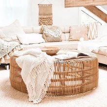 Japanese Rattan Living Room Furniture Coffee Table Small Apartment Restaurant Side Tables Homestay Balcony Sofa Round Tea Table
Japanese Rattan Living Room Furniture Coffee Table Small Apartment Restaurant Side Tables Homestay Balcony Sofa Round Tea Table