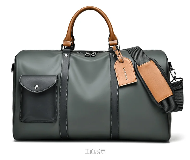 Genuine Leather Travel Bag Handheld Shoulder Handbag Luxury Designer Solid Color Casual Large Capacity Handbag For Woman Man
Genuine Leather Travel Bag Handheld Shoulder Handbag Luxury Designer Solid Color Casual Large Capacity Handbag For Woman Man