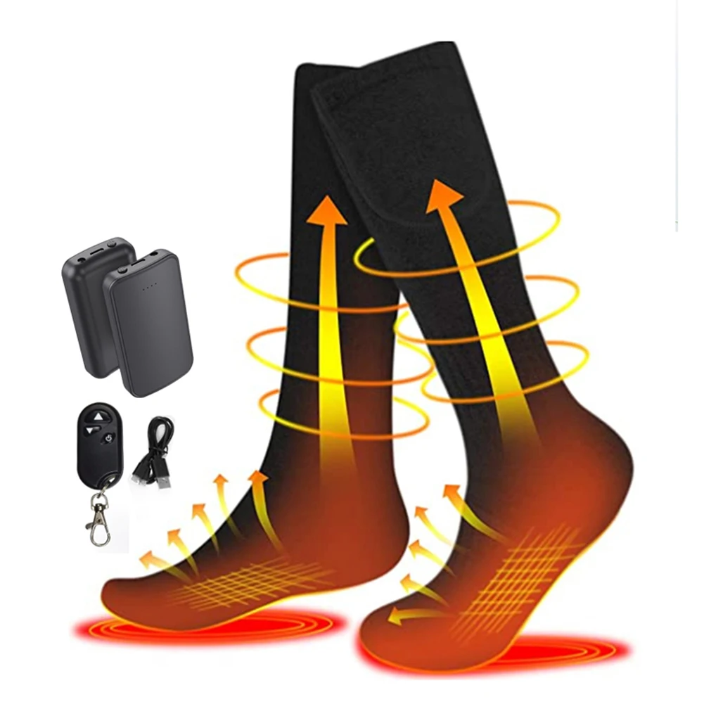 Electric Heating Socks Remote Control Heated Socks Rechargeable Battery Winter Thermal Socks For Motorcycle Men Women Outdoor
Electric Heating Socks Remote Control Heated Socks Rechargeable Battery Winter Thermal Socks For Motorcycle Men Women Outdoor