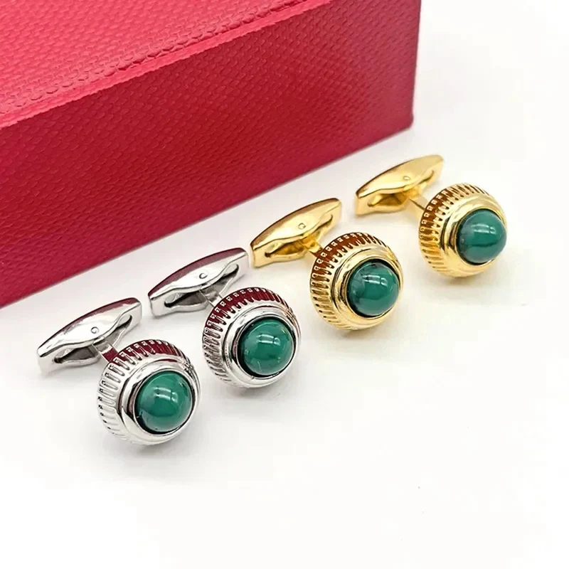 Luxury High Quality CT Sports Car Head Green Cuff Links Detail Men Business Suit Shirts CuffLinks Classic Buttons Box Set
Luxury High Quality CT Sports Car Head Green Cuff Links Detail Men Business Suit Shirts CuffLinks Classic Buttons Box Set