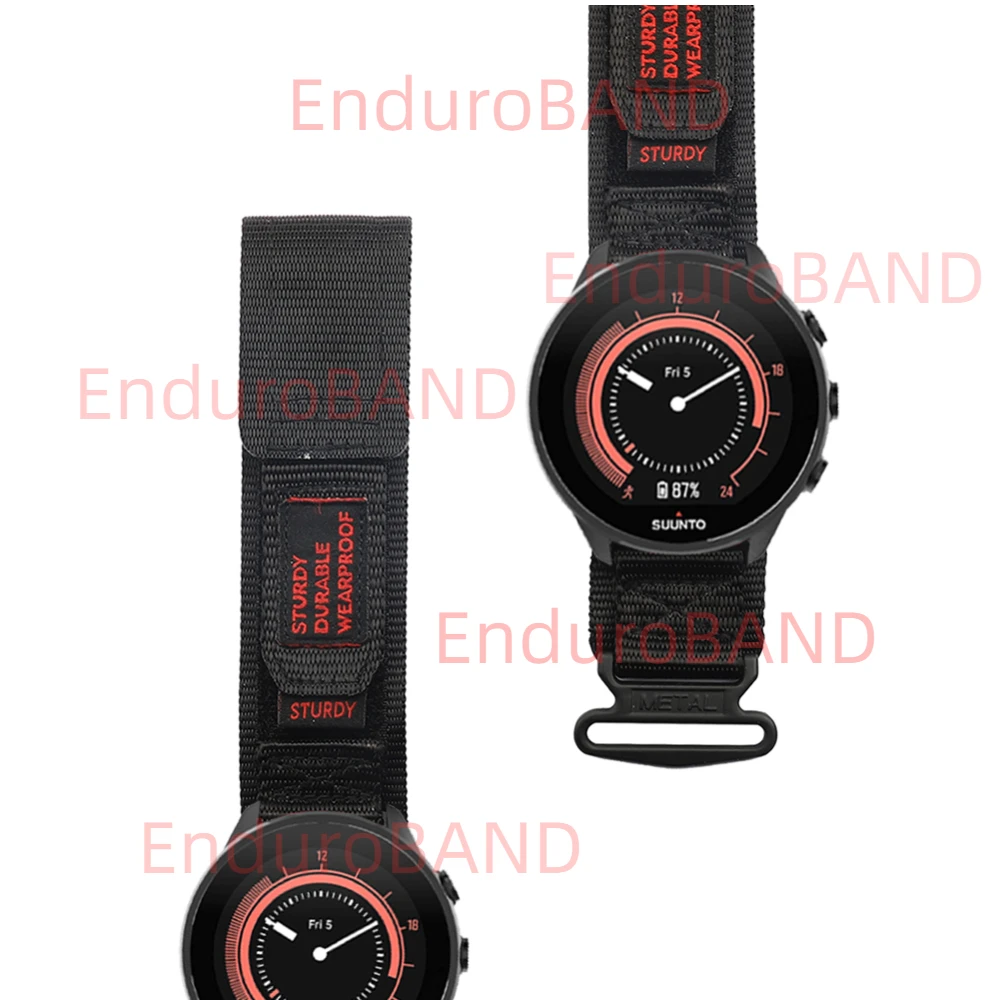Premium Heavy Duty Watch Band for Suunto 9, Nylon Watch Strap for Suunto 7, Replacement Watch Band Sports for Men Women
Premium Heavy Duty Watch Band for Suunto 9, Nylon Watch Strap for Suunto 7, Replacement Watch Band Sports for Men Women