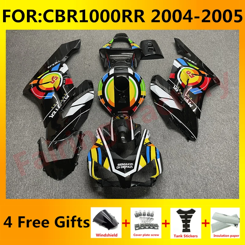 Новый комплект обтекателей для мотоцикла Abs подходит для CBR1000RR CBR1000 04 05 CBR 1000RR 2004 2005 обтекатель для кузова желтый черный
Новый комплект обтекателей для мотоцикла Abs подходит для CBR1000RR CBR1000 04 05 CBR 1000RR 2004 2005 обтекатель для кузова желтый черный