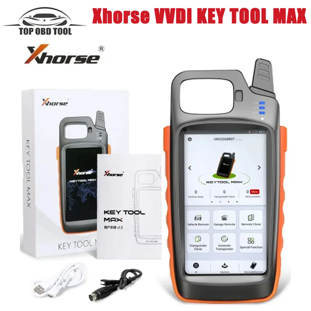 Xhorse VVDI Key Tool Max с мини-инструментом OBD, функция чтения напряжения и тока утечки
Xhorse VVDI Key Tool Max с мини-инструментом OBD, функция чтения напряжения и тока утечки