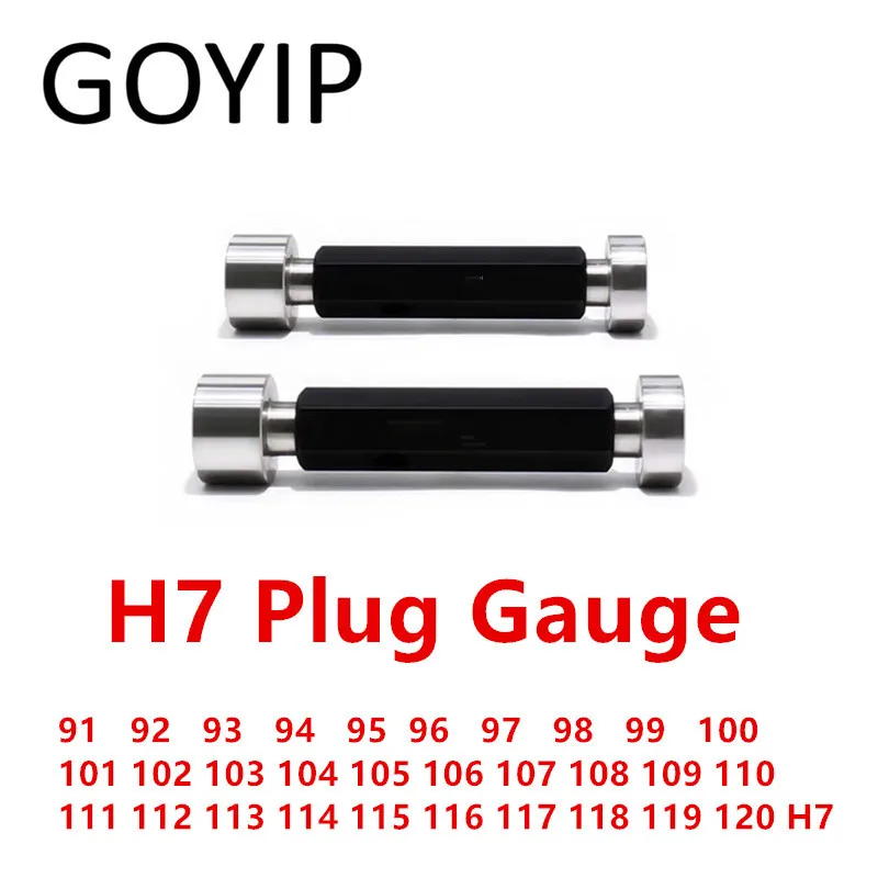 

91 92 93 95 97 98 99 100 101 105 106 108 110 112 115 118 119 120 H7 Smooth Plug Gauge GO NO-GO Gage Support Customization