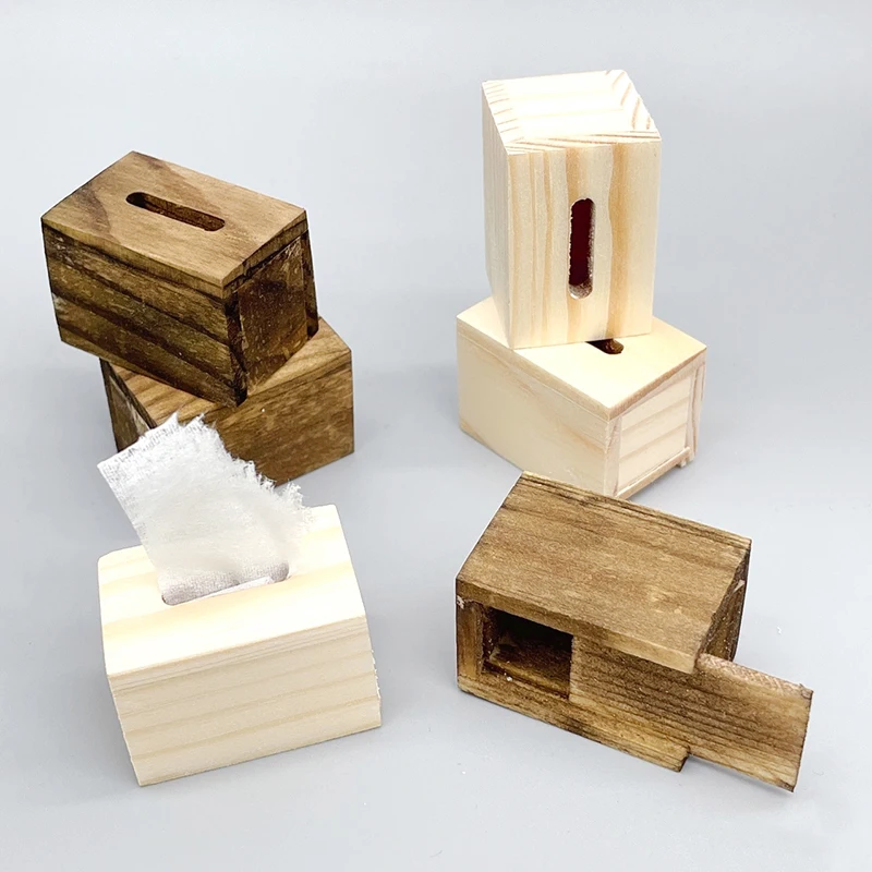 1Pc 1:12 Dollhouse Miniature Tissue Box Paper Box Tissue Paper Box Livingroom Furniture Model Decor Toy(Only Box,no tissue)
1Pc 1:12 Dollhouse Miniature Tissue Box Paper Box Tissue Paper Box Livingroom Furniture Model Decor Toy(Only Box,no tissue)