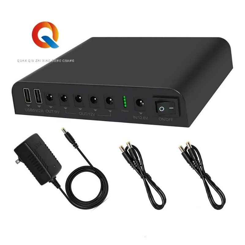 SL3400 TalentCell DC 12V/9V/5V Output Mini UPS Uninterrupted Power Supply 18650 27000mAh 98Wh Lithium ion Backup Battery
SL3400 TalentCell DC 12V/9V/5V Output Mini UPS Uninterrupted Power Supply 18650 27000mAh 98Wh Lithium ion Backup Battery