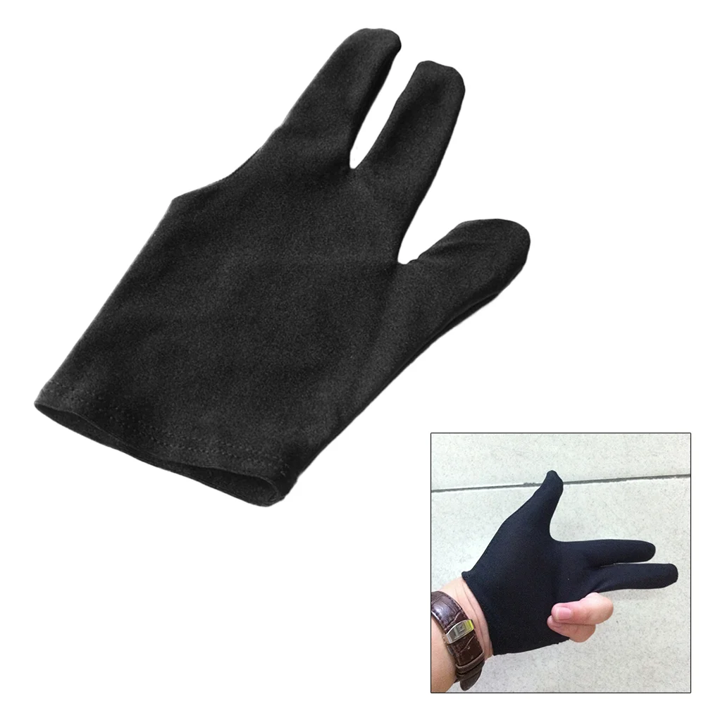 

12 Pcs Kids Mittens Billiard Cue Glove 3 Fingers Gloves Snooker Billiards Three Accessory Child