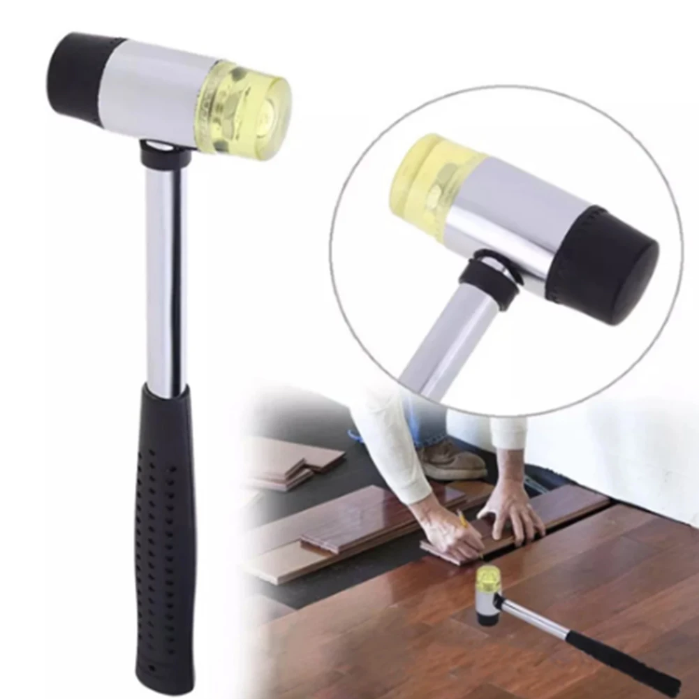 High Quality 25mm Double Face Soft Tap Rubber Hammer Multifunctional Glazing Window Beads Hammers Nylon Head Rubber Mallet
High Quality 25mm Double Face Soft Tap Rubber Hammer Multifunctional Glazing Window Beads Hammers Nylon Head Rubber Mallet