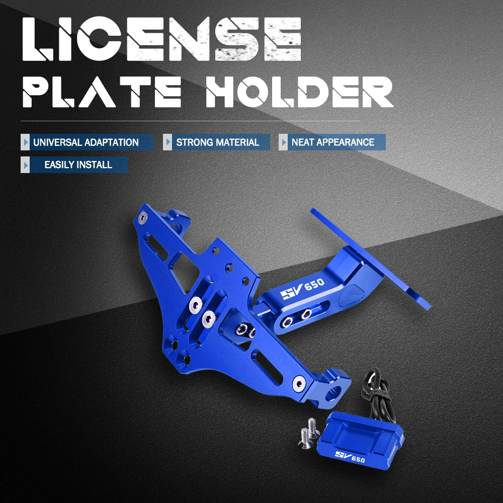 Motorcycle License Plate Bracket Licence Plate Holder LED Turn Signals Light For Suzuki SV650 / S SV650S SV 650 All Years Moto
Motorcycle License Plate Bracket Licence Plate Holder LED Turn Signals Light For Suzuki SV650 / S SV650S SV 650 All Years Moto