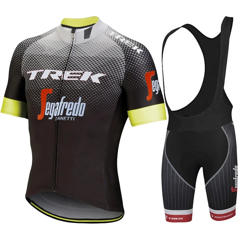 

TREK Man Bike Outfit Cycling Mtb Jersey Men Set Costume Men's Clothes 2024 Bib Pants Gel Cycle Spring Summer Clothing Uniform