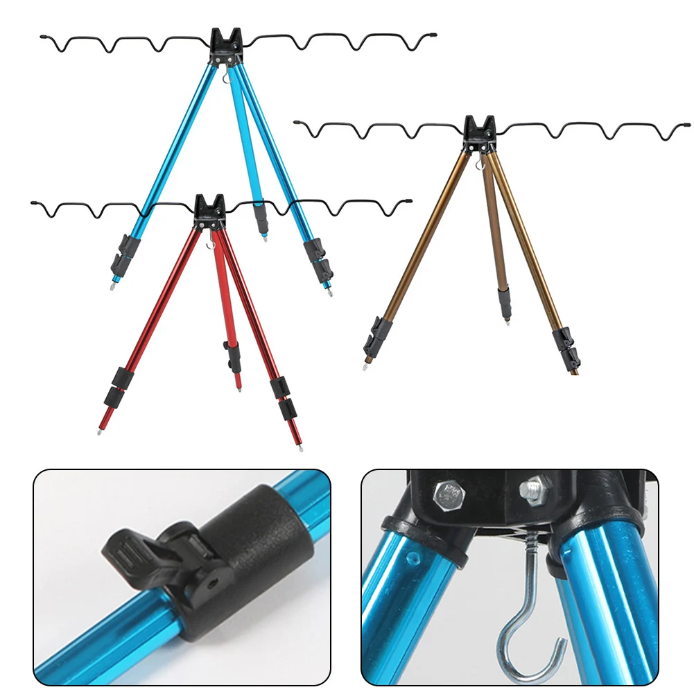 94cm*(53cm-106cm) Sea Rod Holder Tripod Fishing Rods Stand Holder Telescopic Tripod Support Frame Rod Rest Bracket
94cm*(53cm-106cm) Sea Rod Holder Tripod Fishing Rods Stand Holder Telescopic Tripod Support Frame Rod Rest Bracket