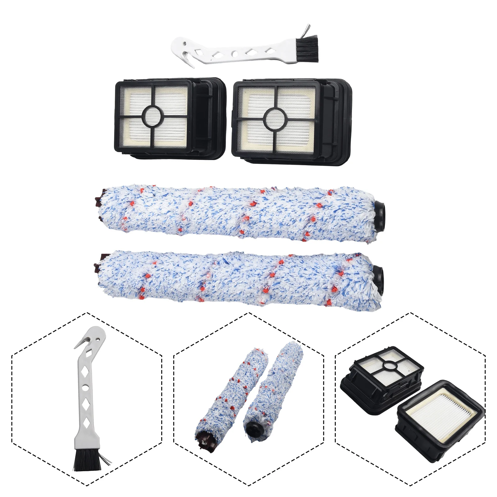 Filter Vacuum Cleaner Parts Home Dust Cleaning Tools 4pcs/set Vacuum Cleaner Filters For Bissell Crosswave 1713N New
Filter Vacuum Cleaner Parts Home Dust Cleaning Tools 4pcs/set Vacuum Cleaner Filters For Bissell Crosswave 1713N New