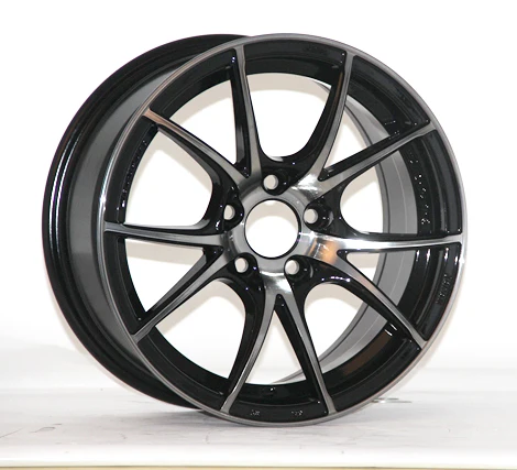 

Factory outlet 15 16 17 inch rims Polish lip PCD 4x100 5x100 alloy Modified wheels in stock