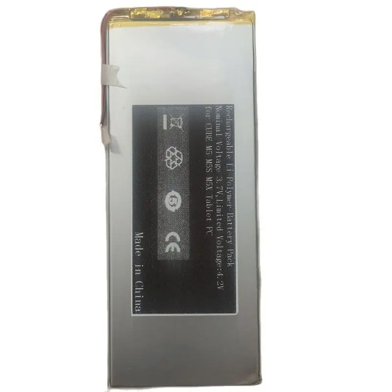 New Battery for CUBE ALLDOCUBE M5 M5S M5X Tablet PC Li-po Polymer Rechargeable Accumulator Replacement 3.7V T1006-3280185
New Battery for CUBE ALLDOCUBE M5 M5S M5X Tablet PC Li-po Polymer Rechargeable Accumulator Replacement 3.7V T1006-3280185