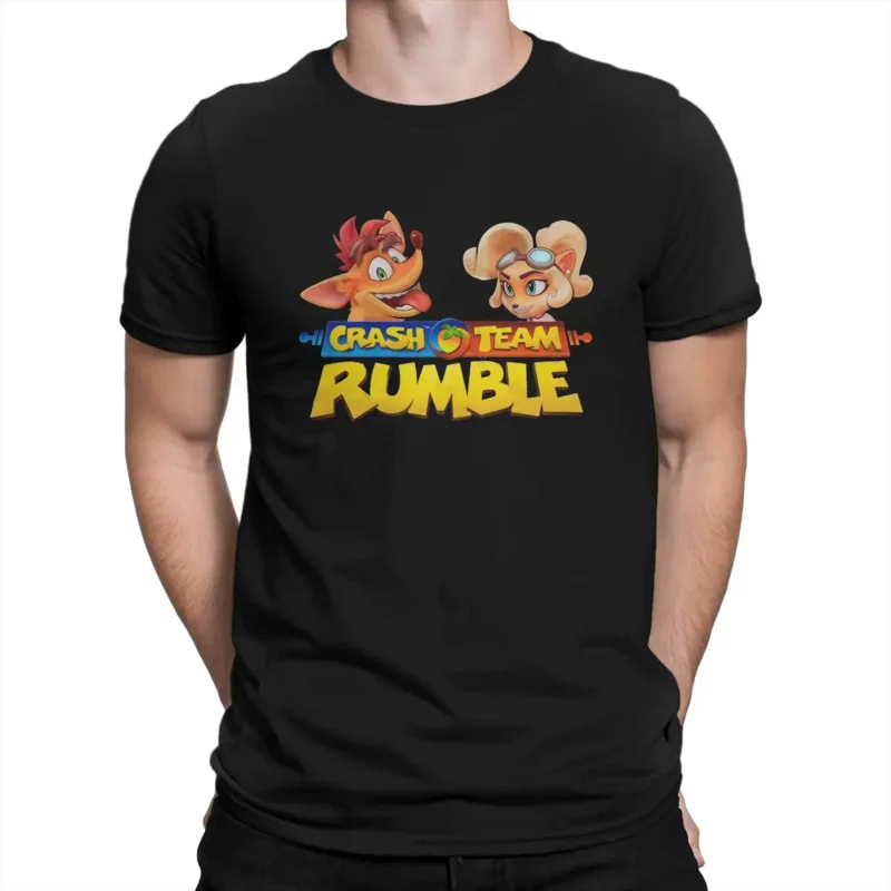 Crash Team Rumble Game Men's TShirt Crash Bandicoot Individuality T Shirt Original Sweatshirts New Trend
Crash Team Rumble Game Men's TShirt Crash Bandicoot Individuality T Shirt Original Sweatshirts New Trend