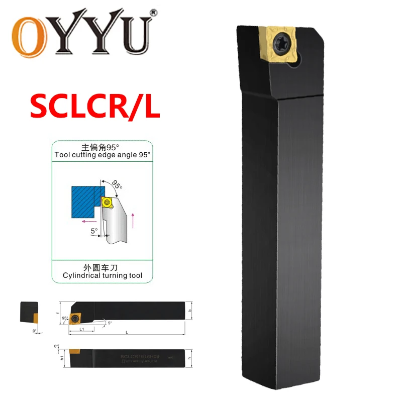 OYYU SCLCR SCLCL SCLCR1212H09 SCLCL1212H09 SCLCR2020K09 SCLCR2525M09 CNC Lathe Cutter Cutting Carbide Insert CCMT 12mm SCLCR2525
OYYU SCLCR SCLCL SCLCR1212H09 SCLCL1212H09 SCLCR2020K09 SCLCR2525M09 CNC Lathe Cutter Cutting Carbide Insert CCMT 12mm SCLCR2525