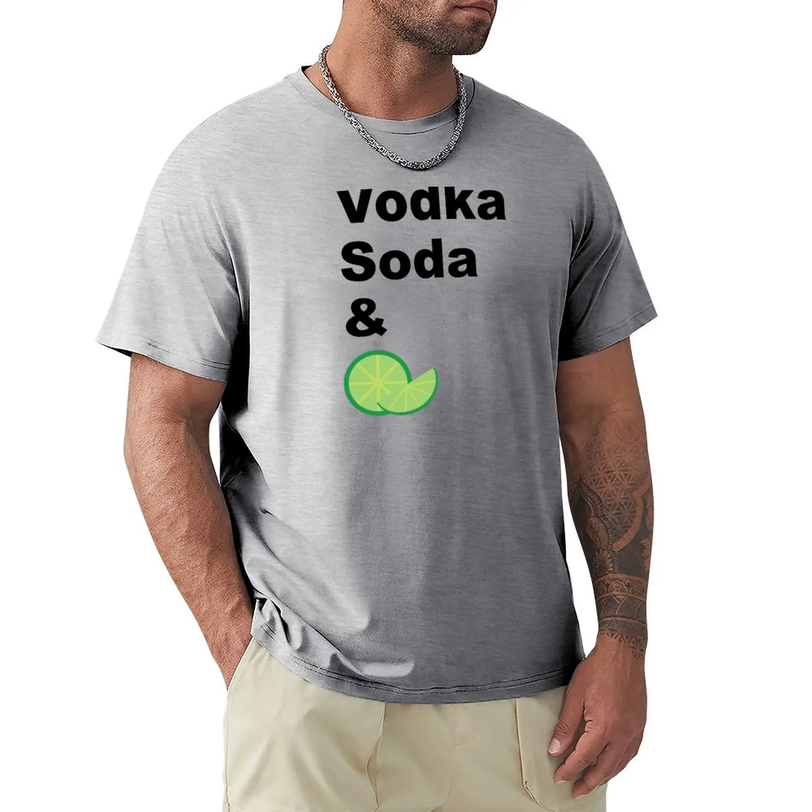 

Vodka Soda & Lime T-Shirt cute tops tees for a boy clothes for men