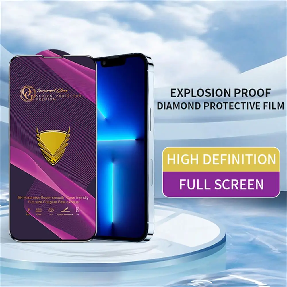 Luxuriuos High -definition Tempered Glass Film for iPhone 14 15 13 12 Pro Max 7/8 Plus Scratch -resistant Full Screen Protection
Luxuriuos High -definition Tempered Glass Film for iPhone 14 15 13 12 Pro Max 7/8 Plus Scratch -resistant Full Screen Protection