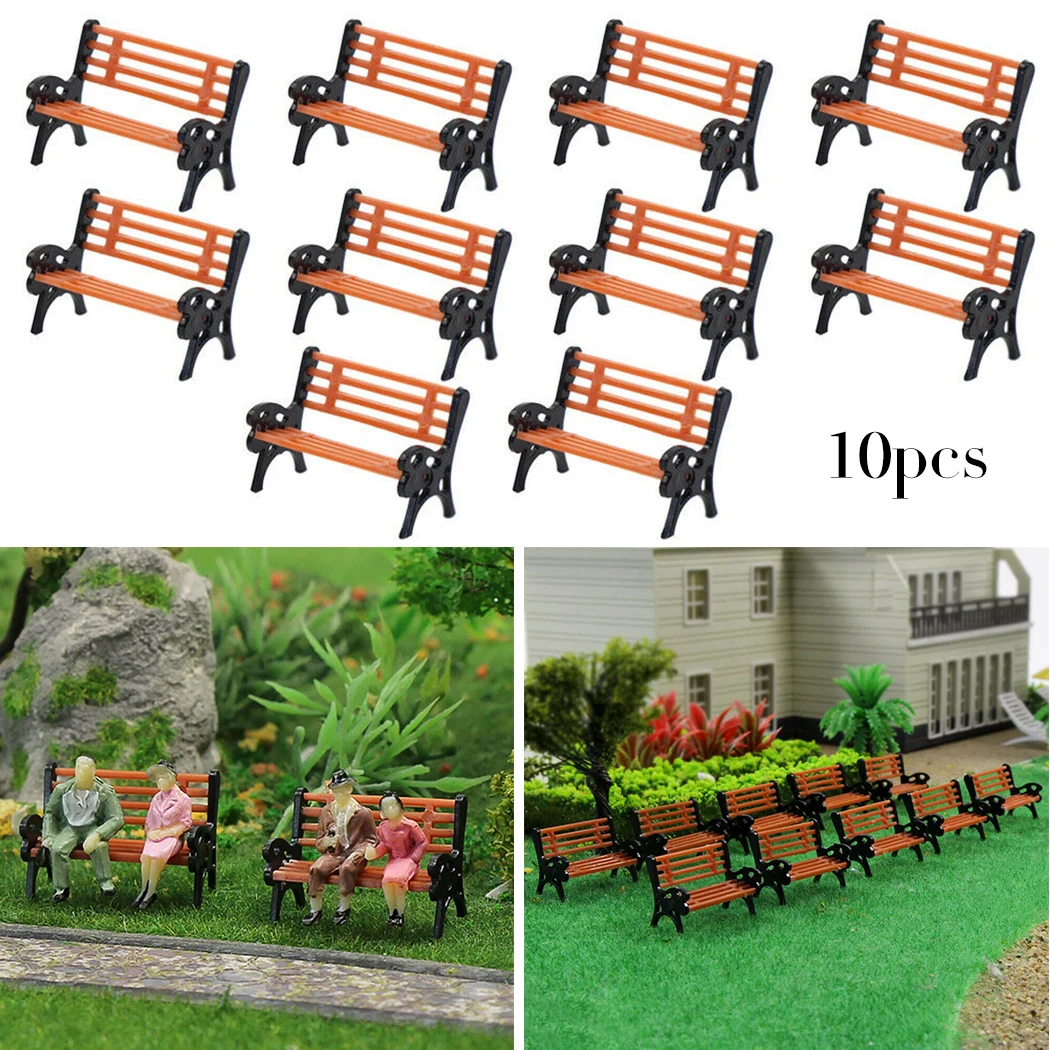 10pcs/set Model Train HO TT Scale 1:87 Bench Chair Settee Street Park Layout Plastic Craft Home Yard & Garden Decor Kid Toy
10pcs/set Model Train HO TT Scale 1:87 Bench Chair Settee Street Park Layout Plastic Craft Home Yard & Garden Decor Kid Toy