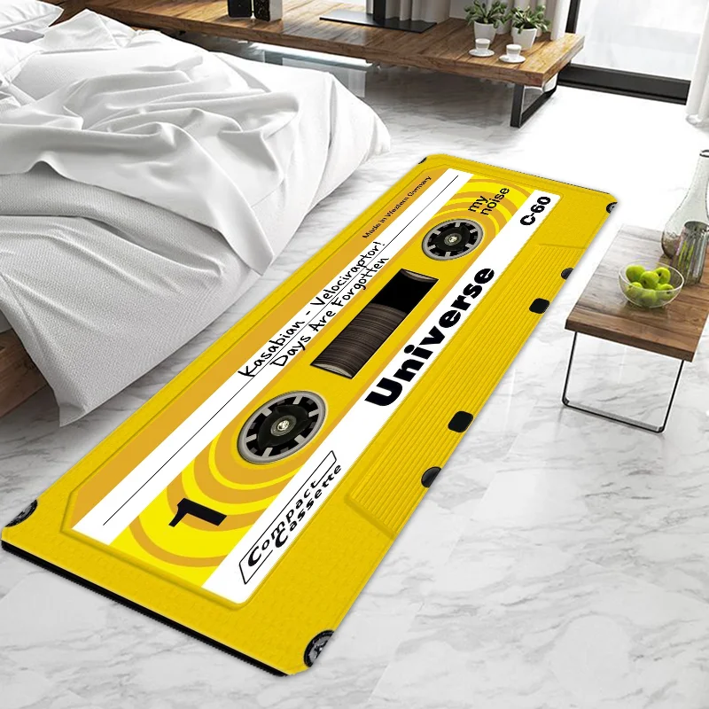 Vintage Cassette Music Tape Entrance Doormat Non-slip Washable Kitchen Carpet Living Room Hallway Rugs Door Mats Bathroom Bath
Vintage Cassette Music Tape Entrance Doormat Non-slip Washable Kitchen Carpet Living Room Hallway Rugs Door Mats Bathroom Bath