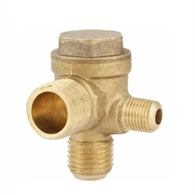 Air Compressor Check Valve 3 Port Brass Male Threaded Check Valve Connector Tool For Air Compressor Prevent 20mm/14mm/10mm
Air Compressor Check Valve 3 Port Brass Male Threaded Check Valve Connector Tool For Air Compressor Prevent 20mm/14mm/10mm