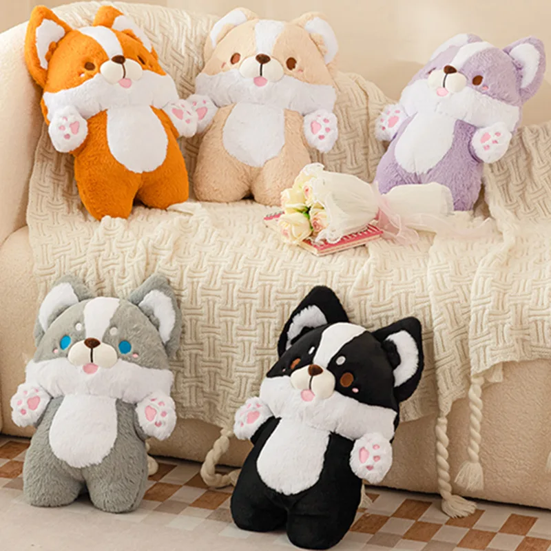 35cm Lovely Fluffly Corgi Dog Plush Toys Stuffed Soft Animals Puppy Dolls Plushies Pillow for Kids Girls Xmas Gifts Home Decor 
35cm Lovely Fluffly Corgi Dog Plush Toys Stuffed Soft Animals Puppy Dolls Plushies Pillow for Kids Girls Xmas Gifts Home Decor