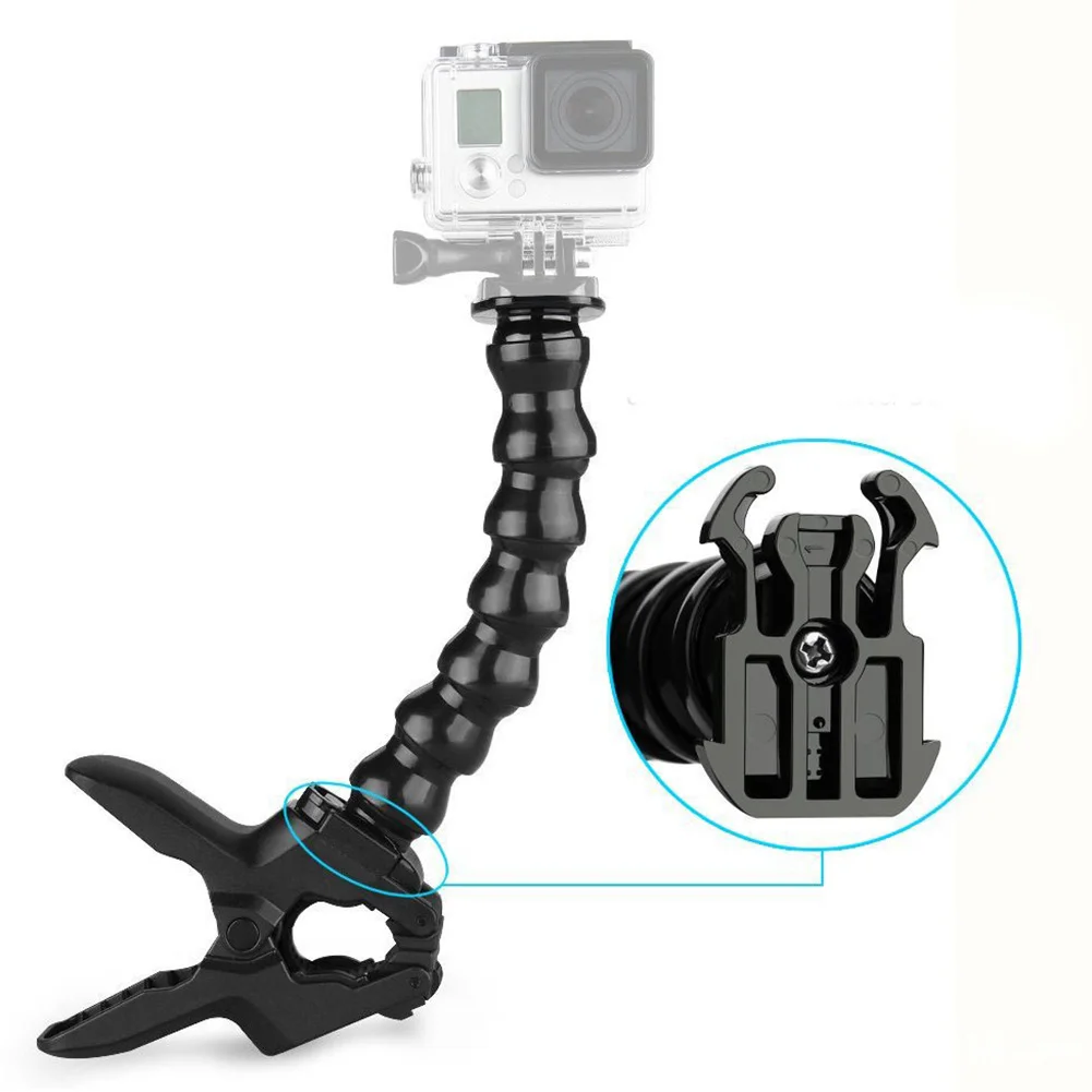 Flexible Jaws Flex Clamp Mount For GoPro Hero And For Action Camera Monopod Bracket Holder Clamp Extension Arm
Flexible Jaws Flex Clamp Mount For GoPro Hero And For Action Camera Monopod Bracket Holder Clamp Extension Arm