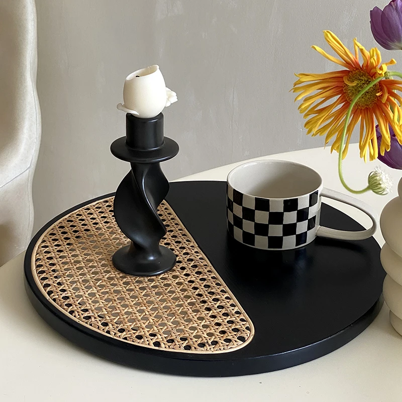 

Nordic Candle Holders Wedding Decoration Table Bedroom Black Vintage Candlestick Aesthetic Bougeoir Decoration HomeLTY40XP