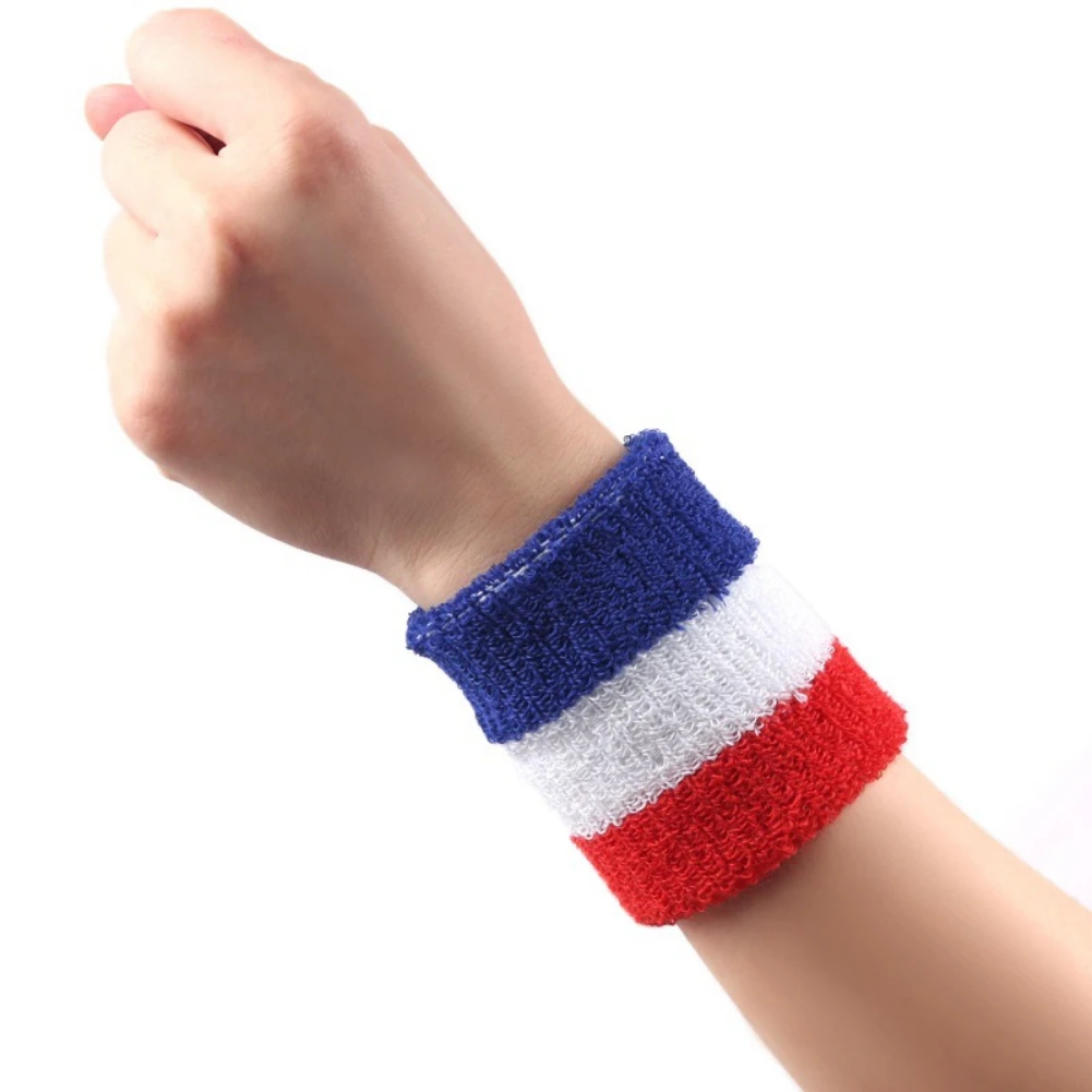 

1Pc Basketball Wristbands Fitness Soft Sweatband Tennis Badminton Hand Band Sweat Outdoor Sport Wrist Guard Support Wraps