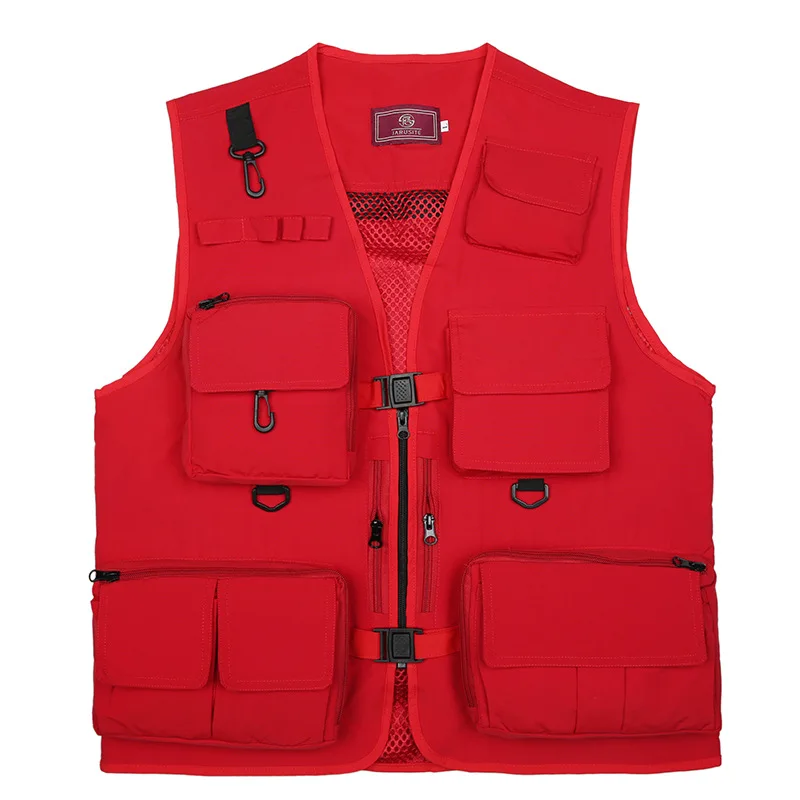 Multi Pocket Vest Men's Vest Outdoor Sports Fishing Reporter Photography Leisure Men's Wear Volunteer Vest
Multi Pocket Vest Men's Vest Outdoor Sports Fishing Reporter Photography Leisure Men's Wear Volunteer Vest