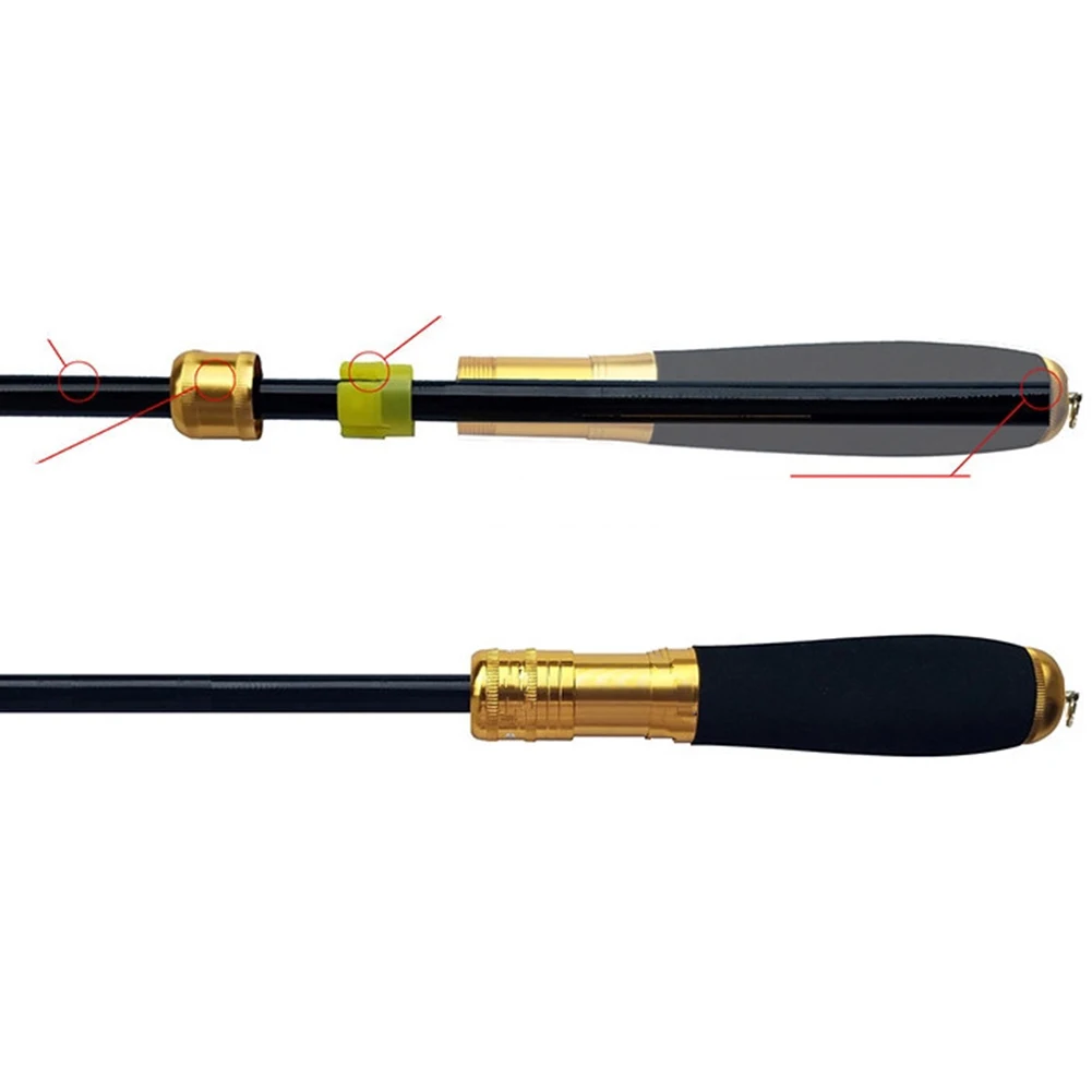 Fishing Rod Grip Aluminum Alloy Replaceable Hand Pole Grip DIY Non-slipGripsLightWeightCarpFishingTackleAccessories
Fishing Rod Grip Aluminum Alloy Replaceable Hand Pole Grip DIY Non-slipGripsLightWeightCarpFishingTackleAccessories