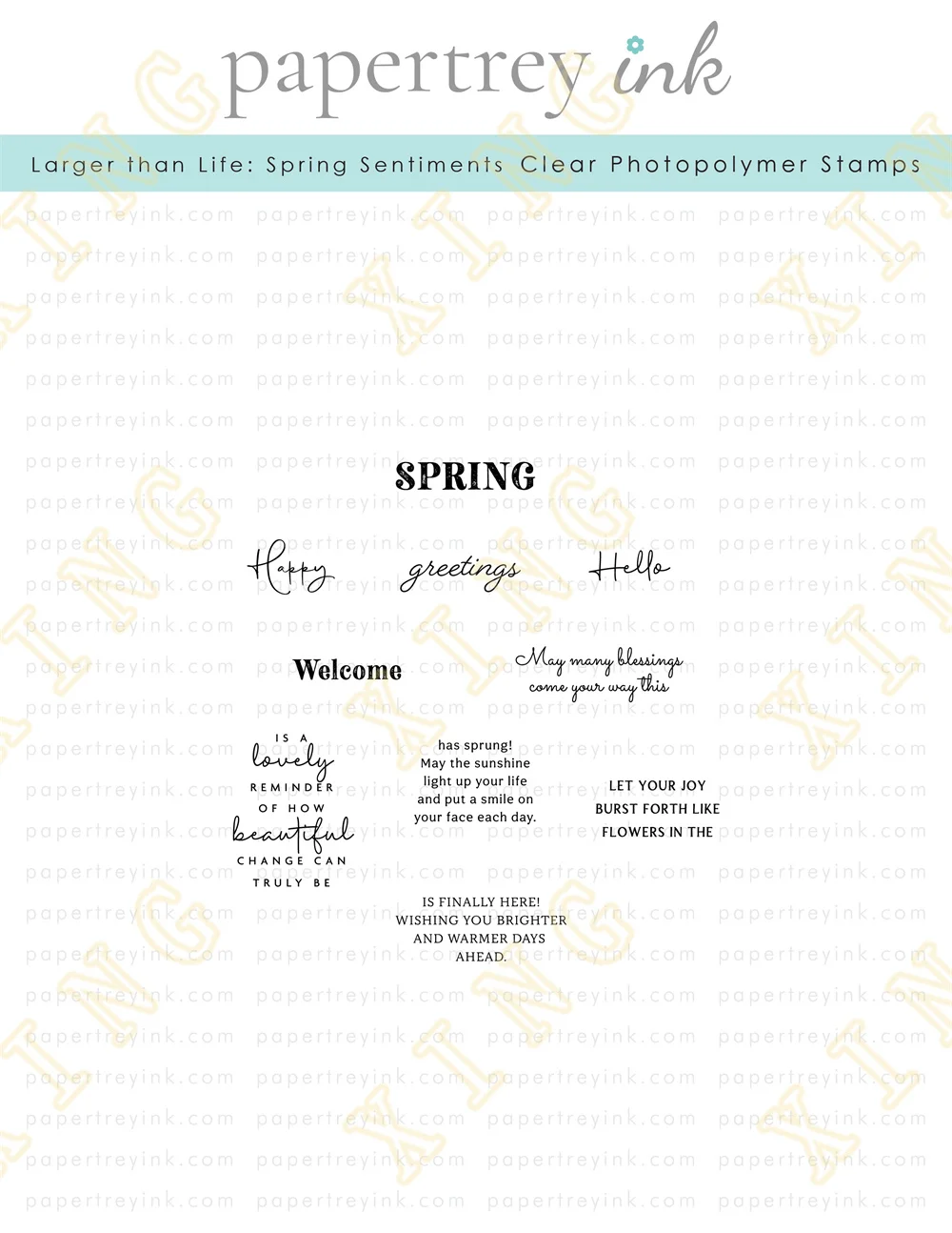 Spring Sentiments New Arrival Clear Silicone Stamps Scrapbook Diary Decoration Embossing Template Diy Greeting Card Handmade 
Spring Sentiments New Arrival Clear Silicone Stamps Scrapbook Diary Decoration Embossing Template Diy Greeting Card Handmade