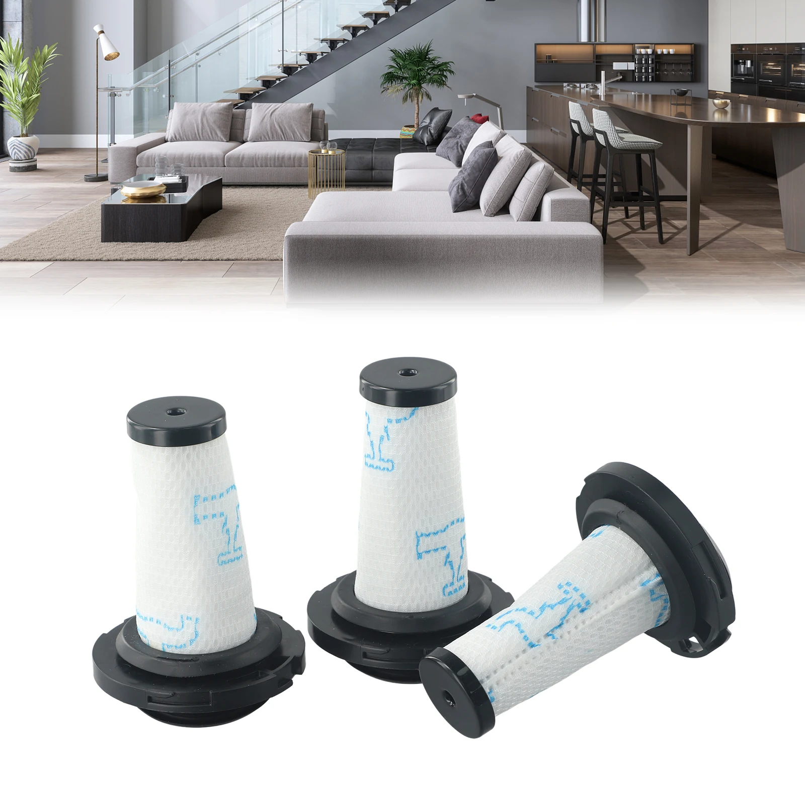 1/3Pcs Filters For Rowenta ZR009010 Washable Electric Broom X-FORCE FLEX 9.60 RH2078WO RH1127WO RH1128WO RH1129WO Accessories
1/3Pcs Filters For Rowenta ZR009010 Washable Electric Broom X-FORCE FLEX 9.60 RH2078WO RH1127WO RH1128WO RH1129WO Accessories